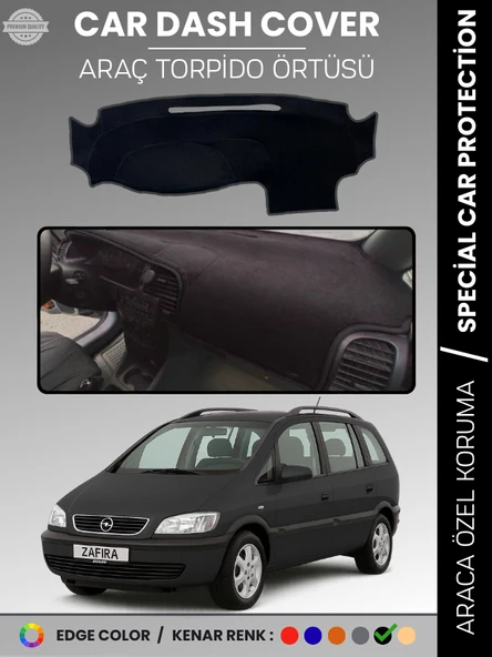 OPEL ZAFİRA A (1999-2003) Torpido Örtüsü Ön Göğüs Torpido Koruma Birebir Uyum Kaymaz Özel Kesim ürün görseli 1
