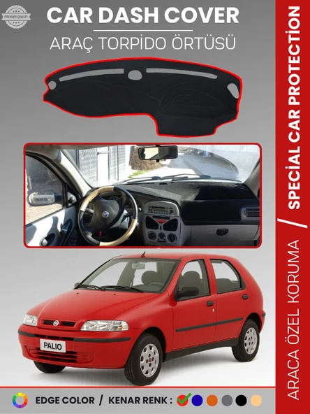 FİAT PALİO (1999-2005) Torpido Örtüsü Ön Göğüs Koruma Torpido Koruma Tam Uyum Kaymaz Kolay Montaj ürün görseli 1