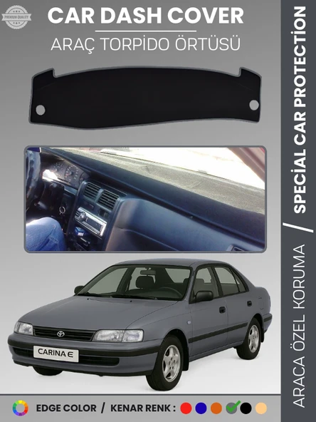 TOYOTA CARİNA-CORONA T190 AİRBAGSİZ (1991-1997) Torpido Örtüsü Ön Göğüs Halı Tam Uyum ürün görseli 1