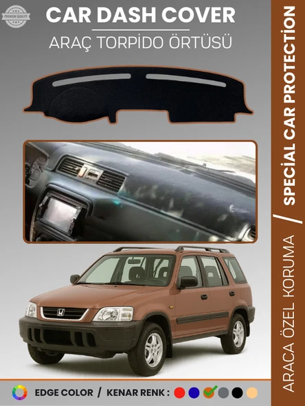 HONDA CR-V (1996-2001) Torpido Örtüsü Torpido Koruma Tam Uyum Çatlamayı Önler Kolay Montaj ürün görseli 1