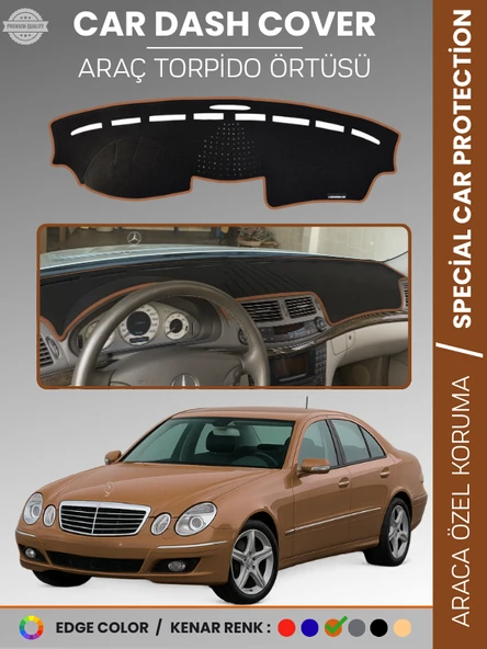 MERCEDES E200 / E220 / E240 / E270 W211 (2002-2009) Torpido Örtüsü Premium Kalite Torpido Koruma ürün görseli 1