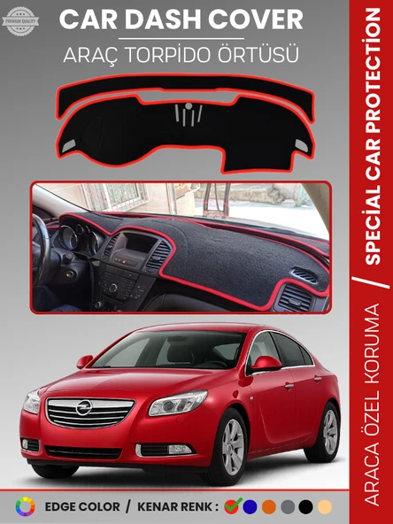 OPEL INSIGNIA A (2008-2013) Torpido Örtüsü Ön Göğüs Torpido Koruma Birebir Uyum Kaymaz Özel Kesim ürün görseli 1