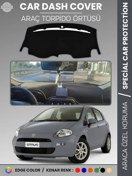 FIAT PUNTO GRANDE (2005-2018) Torpido Örtüsü Torpido Koruma Tam Uyum Kaymaz Kolay Montaj ürün görseli 1