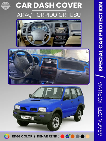 NISSAN TERRANO 2 R20 (1993-2006) Torpido Örtüsü Panel Koruma Tam Uyum UV Koruma Kaymaz Kolay Montaj ürün görseli 1