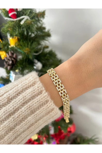 nergis collection KADIN 14K GOLD XUPİNG ÖZEL SERİ ALTIN BİLEKLİK VİP BİLEKLİK ürün görseli 1