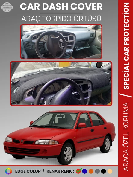 PROTON 415 / WIRA (1993-2004) Torpido Örtüsü Ön Panel Koruma Tam Uyum UV Koruma Kaymaz Kolay Montaj ürün görseli 1