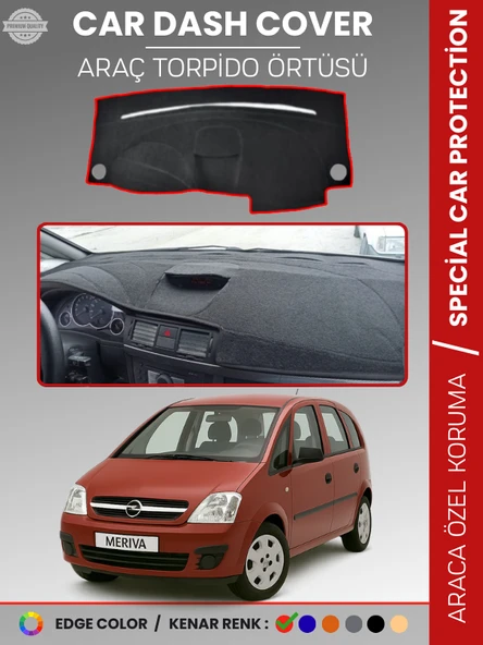 OPEL MERİVA A (2003-2010) Torpido Örtüsü Ön Panel Koruma Tam Uyum UV Koruma Kaymaz Kolay Montaj ürün görseli 1