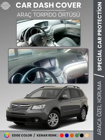 SUBARU B9 TRIBECA (2006-2014) Torpido Örtüsü Panel Torpido Koruma Tam Uyum UV Koruma Hızlı Montaj ürün görseli 1