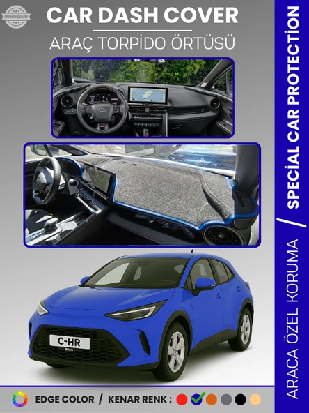 Toyota CHR (2024+) Torpido Örtüsü Ön Göğüs Halısı Torpido Koruma Tam Uyum Çatlamayı Önler Kaymaz ürün görseli 1