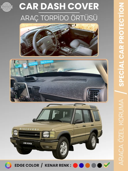 LAND ROVER DISCOVERY 2 L318 (1998-2004) Torpido Örtüsü Panel Koruma Torpido Koruma Tam Uyum ürün görseli 1