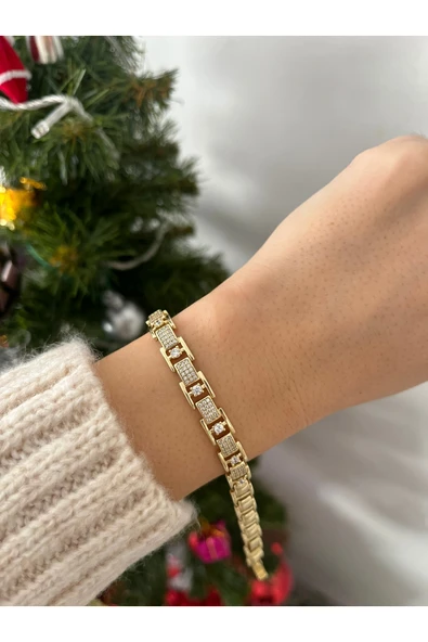 nergis collection KADIN 14K XUPİNG GOLD ÖZEL SERİ VİP KADIN BİLEKLİK ürün görseli 1