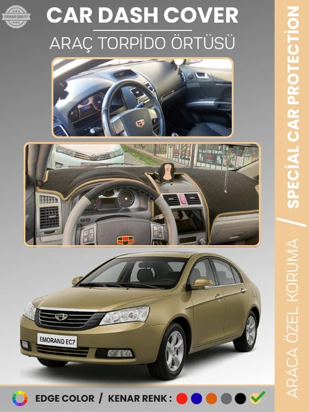 GEELY EMGRAND EC7 (2009-2017) Torpido Örtüsü Ön Göğüs Koruma Torpido Koruma Çatlamayı Önler ürün görseli 1