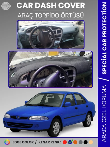 PROTON 415 / WIRA (1993-2004) Torpido Örtüsü Ön Panel Koruma Tam Uyum UV Koruma Kaymaz Kolay Montaj ürün görseli 1