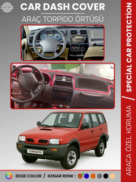 NISSAN TERRANO 2 R20 (1993-2006) Torpido Örtüsü Panel Koruma Tam Uyum UV Koruma Kaymaz Kolay Montaj ürün görseli 1