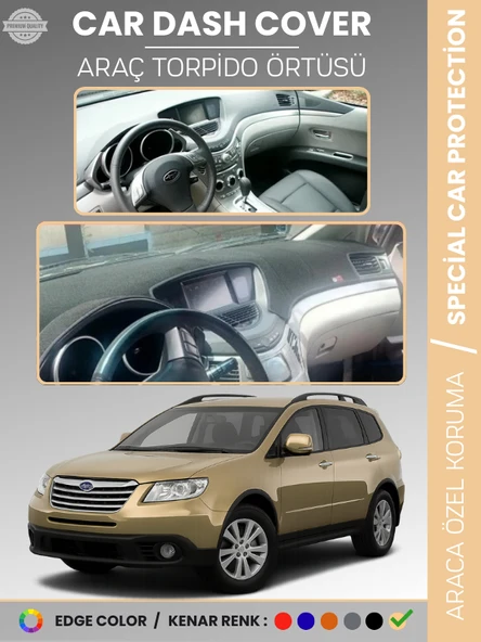 SUBARU B9 TRIBECA (2006-2014) Torpido Örtüsü Panel Torpido Koruma Tam Uyum UV Koruma Hızlı Montaj ürün görseli 1