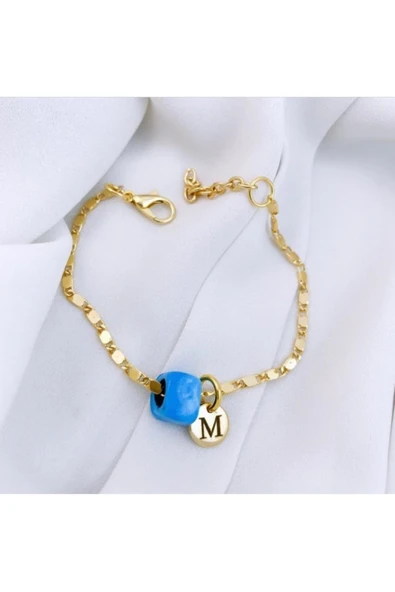 nergis collection Murano Cam Boncuk Bileklik ürün görseli 1