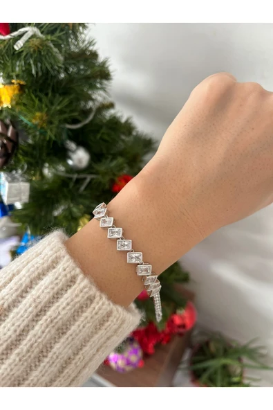 nergis collection KADIN XUPİNG RODYUM KAPLAMA ÖZEL SERİ VİP ÇELİK BİLEKLİK ürün görseli 1