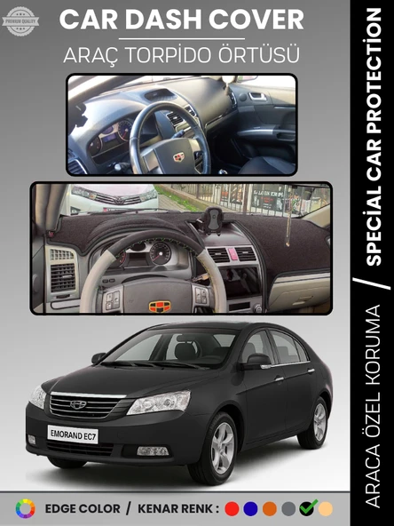 GEELY EMGRAND EC7 (2009-2017) Torpido Örtüsü Ön Göğüs Koruma Torpido Koruma Çatlamayı Önler ürün görseli 1