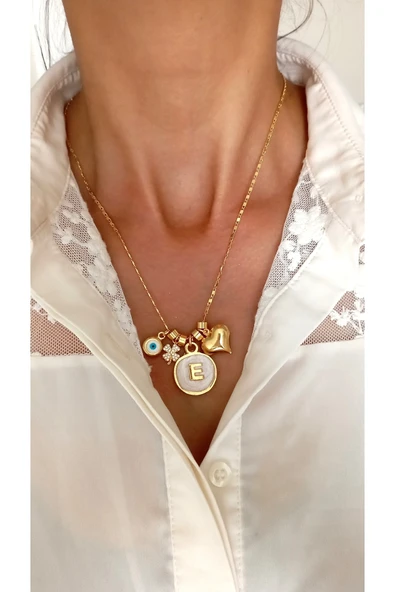 nergis collection Özel Tasarım Charm Kolye ürün görseli 1