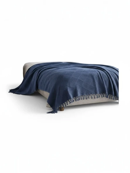Şaheser Home Mona Pike 220x240 cm – Jakarlı Waffle Dokuma – Çift Kişilik – Yumuşak ve Hafif ürün görseli 1