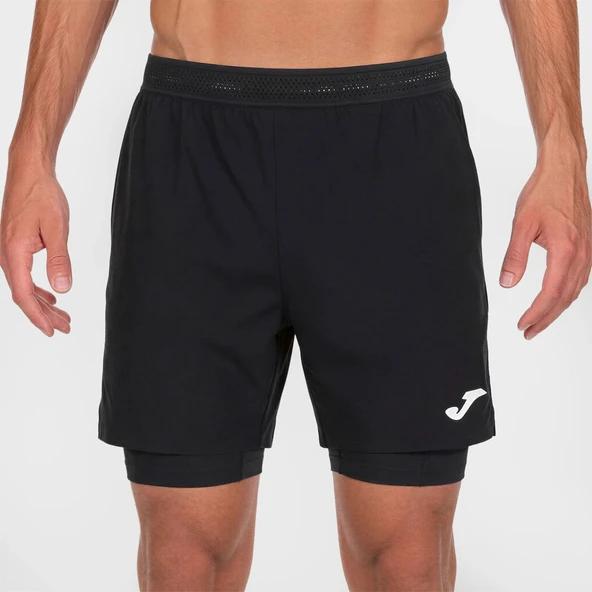 Joma Smaash Erkek Taytlı Şort Siyah 104441.100 ürün görseli 1