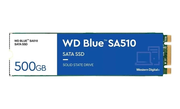 PTTAVM: WD Blue SA510 WDS500G3B0B 500 GB 560/510 MB/S M.2 SATA SSD