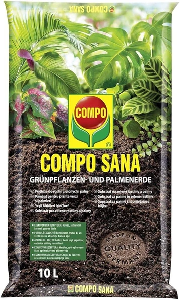 Compo 1431 Yeşil Bitkiler İçin Toprak 10 Lt ürün görseli 1