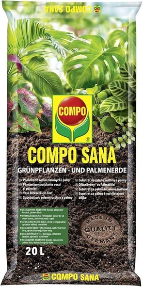 COMPO Sana 1451 Yeşil Bitkiler için Toprak, 20lt ürün görseli 1