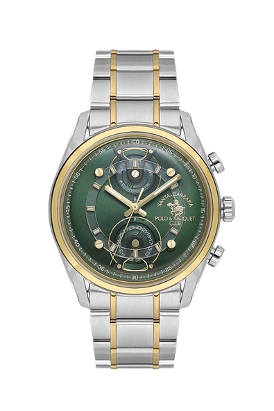 Santa Barbara Polo & Racquet Club 42MM-METAL-ERKEK-HİGHALUMİNUM-5ATM ERKEK KOL SAATİ ürün görseli 1
