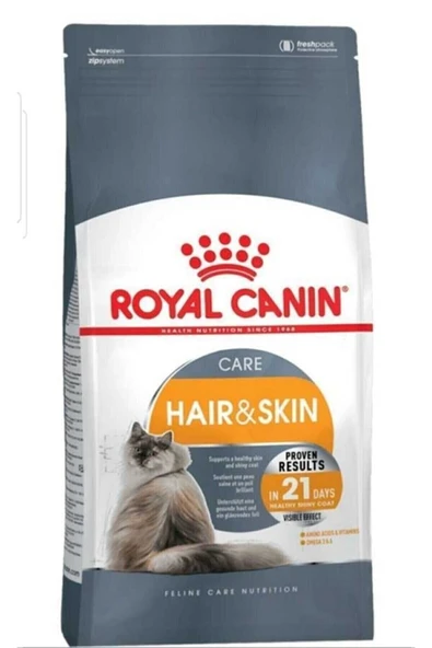Royal Canin Hair&skin Kedi Maması 2 Kg Skt 04/2024 ürün görseli 1
