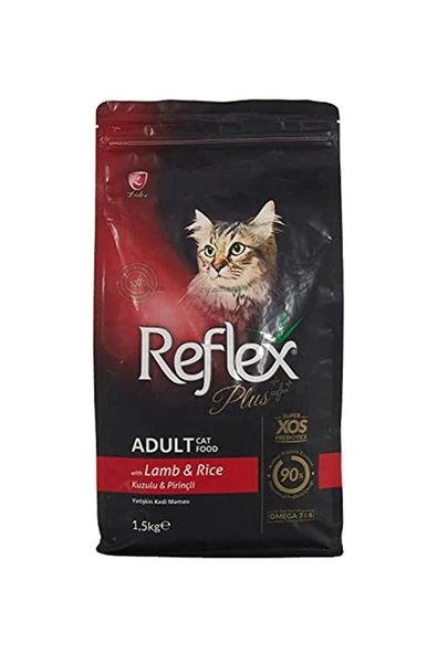 Reflex Yetişkin Kediler Için Kuzu Ve Pirinçli Kedi Maması 1,5 Kg ürün görseli 1