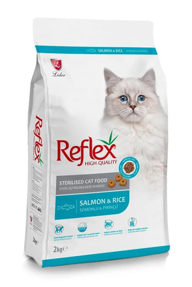 Reflex Sterilsed Kısırlaştırılmış Balıklı Yetişkin Kedi Maması 2kg ürün görseli 1