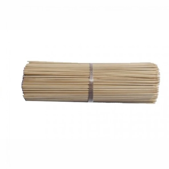 Ahşap Çöp Şiş 40 Cm  Mangal Çöp Şişi 100 Adet ürün görseli 1