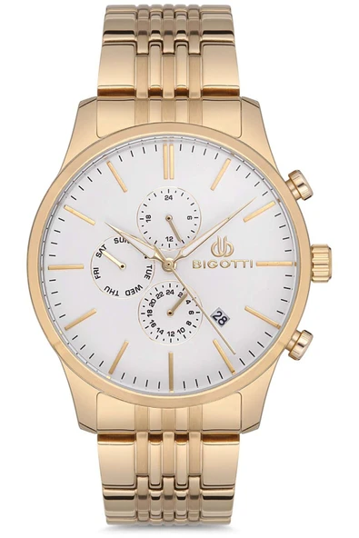 Bigotti Milano _Bigotti Milano Çift Renk Spor Kasa Fonksiyonlu Erkek Kol Saati BG.1.10153.6 ürün görseli 1