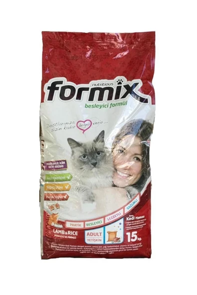 FORMİNA Formix Yetişkin Kedi Maması Kuzu Etli 15 Kg ürün görseli 1