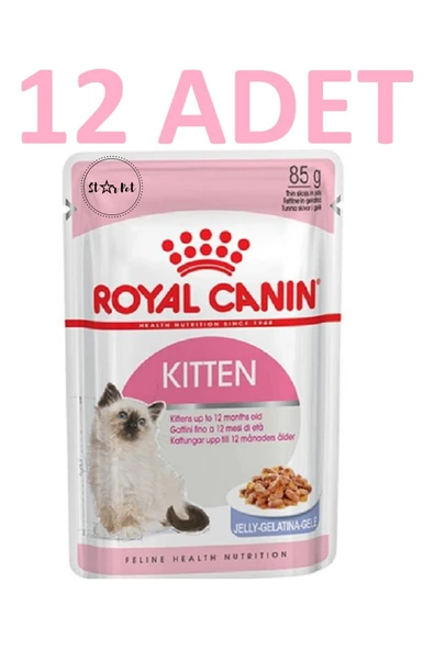 Royal Canin Kitten Jelly Pouch Yavru Konserve Kedi Maması 85gr X 12 Adet ürün görseli 1