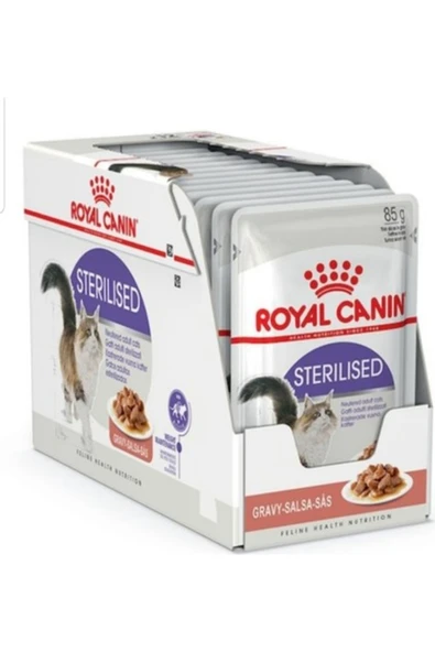 Royal Canin Sterilised Gravy Kedi Konservesi 85 gr 12'li ürün görseli 1