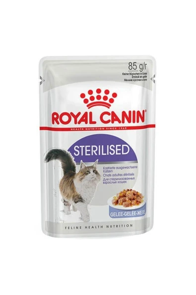 Royal Canin Sterilised Jelly Pouch Kedi Maması 85 Gr ürün görseli 1
