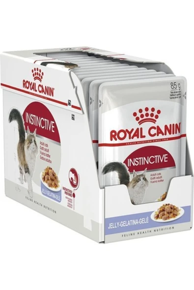 Royal Canin Fhn Instinctive In Jelly Yetişkin Jöleli Kedi Konservesi 85 Gr X 12 ürün görseli 1