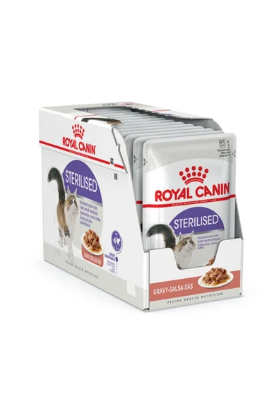 Royal Canin Pouch Sterılısed12x85gr. ürün görseli 1