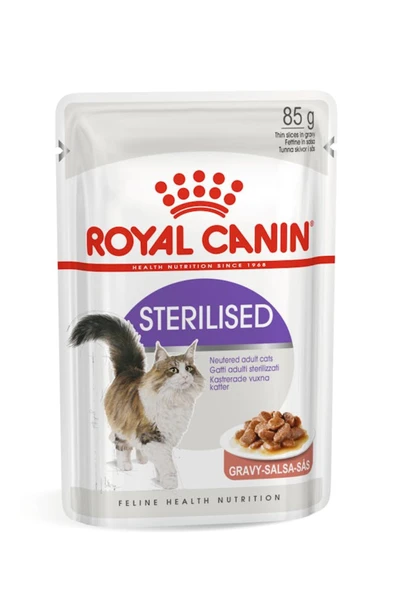 Royal Canin Sterilised Gravy Salsa Pouch x6 ürün görseli 1
