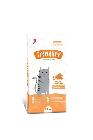 Trendline Kitten Tavuklu Yavru Kedi Maması 15 Kg ürün görseli 1