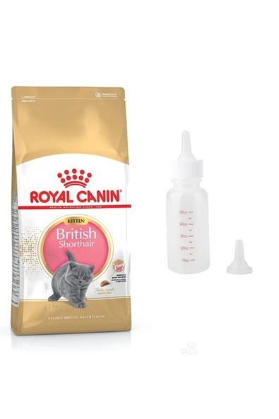 Royal Canin British Kitten Kedi Maması 2 Kg + Yavru Kedi Biberon (original) ürün görseli 1