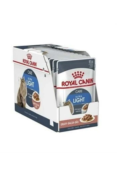 Royal Canin Ultra Light Kedi Konservesi 85Gr 12'Li Paket ürün görseli 1