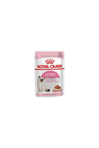 Royal Canin Kitten Instinctive Gravy Yaş Kedi Maması 85 gr 12 Adet ürün görseli 1