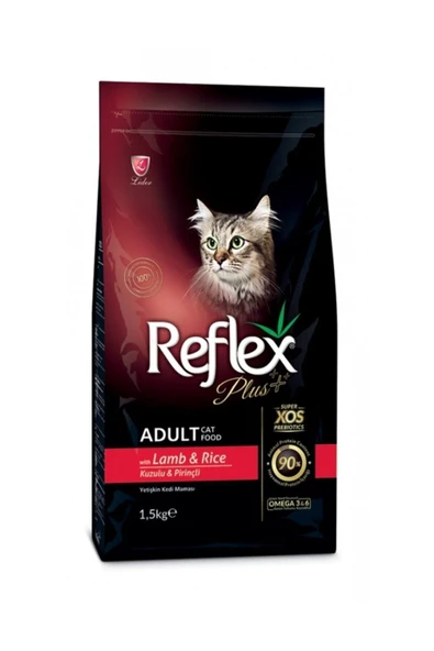 Reflex Kuzu Etli Yetişkin Kedi Maması 1,5kg ürün görseli 1