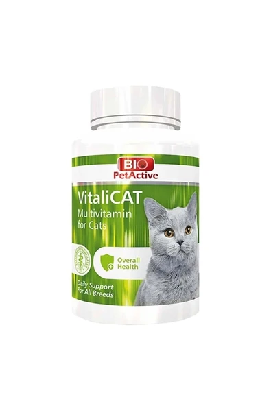 WODDY Bio Petactive Vitalicat Kedi Multivitamin Tablet ürün görseli 1