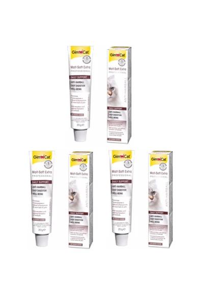 Gimcat Malf Soft Extra Kedi Vitamini 20 Gr X 3 Adet ürün görseli 1