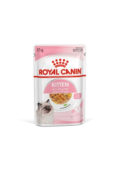 Royal Canin Kitten Jelly 85 Gr 12 Adet ürün görseli 1