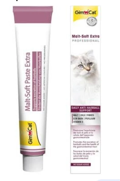 Gimcat Malt Soft Extra 100 gr tüy yumağı önleyici macun ürün görseli 1
